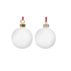 2.36 Inch Personalised Ceramic Christmas Tree Bauble