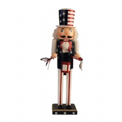 Festival gift christmas soldier doll statue wooden nutcracker