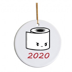 Sublimation Circle Christmas Decoration 3
