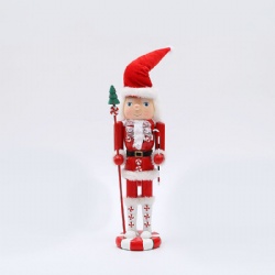 Wooden soldier nutcracker for Christmas decoration