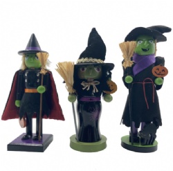 40CM Halloween Nutcracker witch Nutcracker soldier
