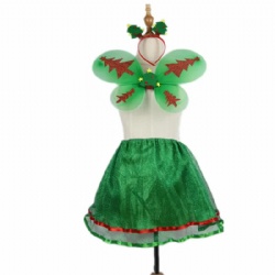 Hot selling Girls Kid Baby Fairy Wing/Skirt/ Cosplay Tutu Skirt lovely wing costume for baby girls